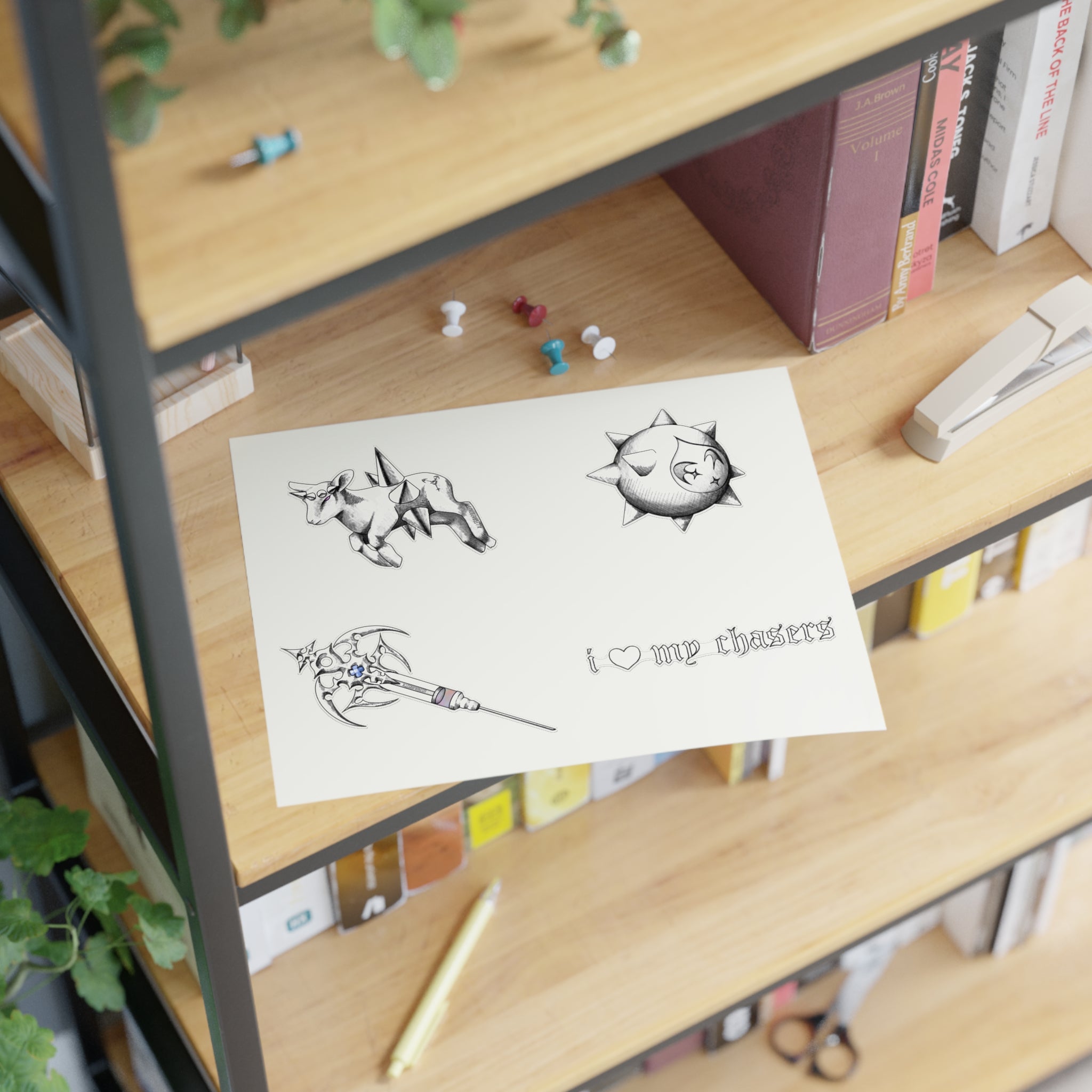 Fake Trans Sticker Sheet