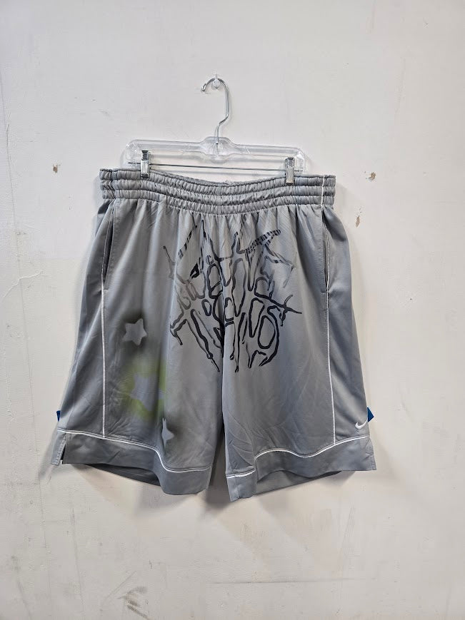 Fake Trans Grey Shorts