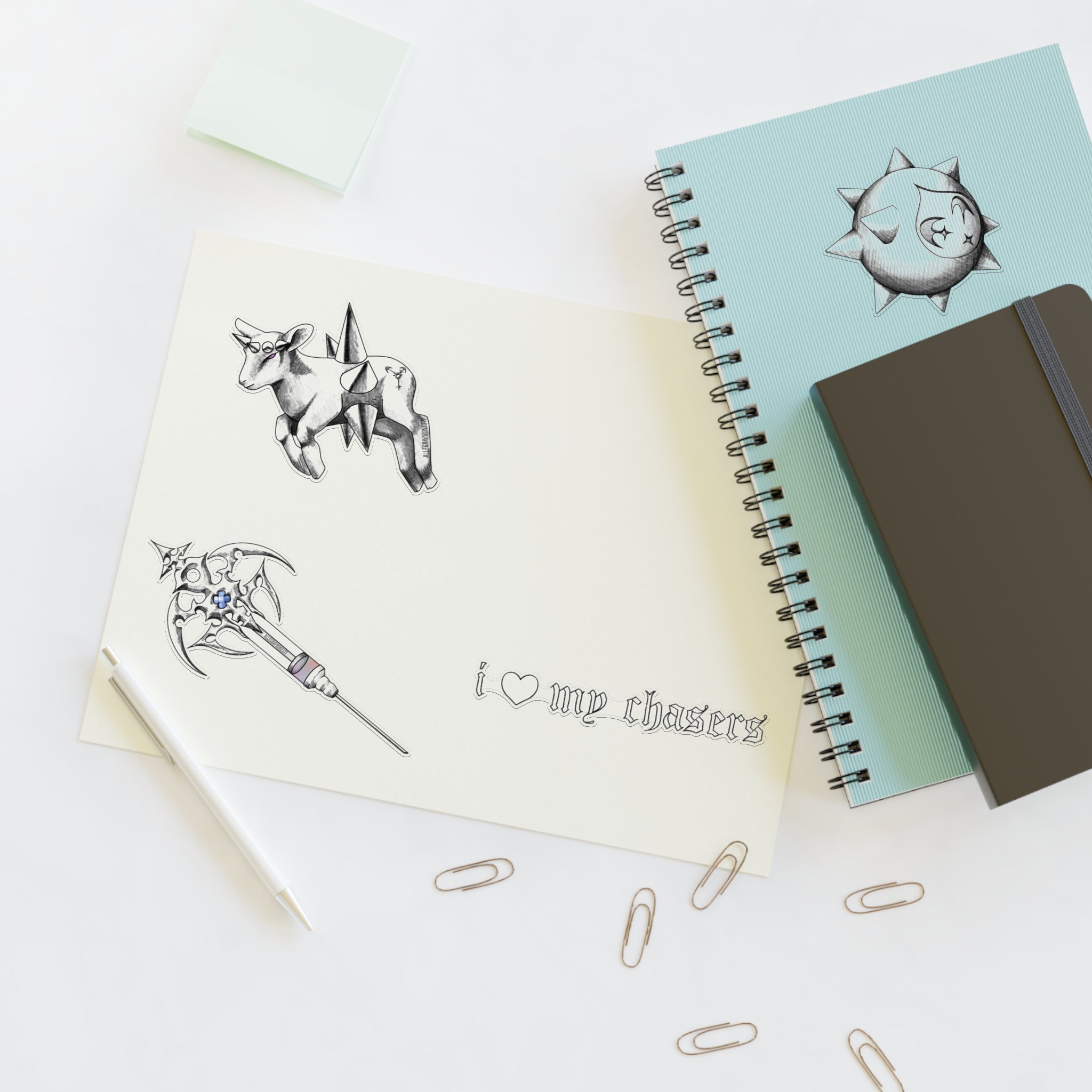 Fake Trans Sticker Sheet