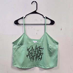 Fake Trans Seafoam Crop Top