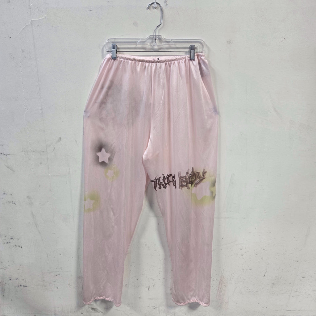 Fake Trans Pink Sheer Pants