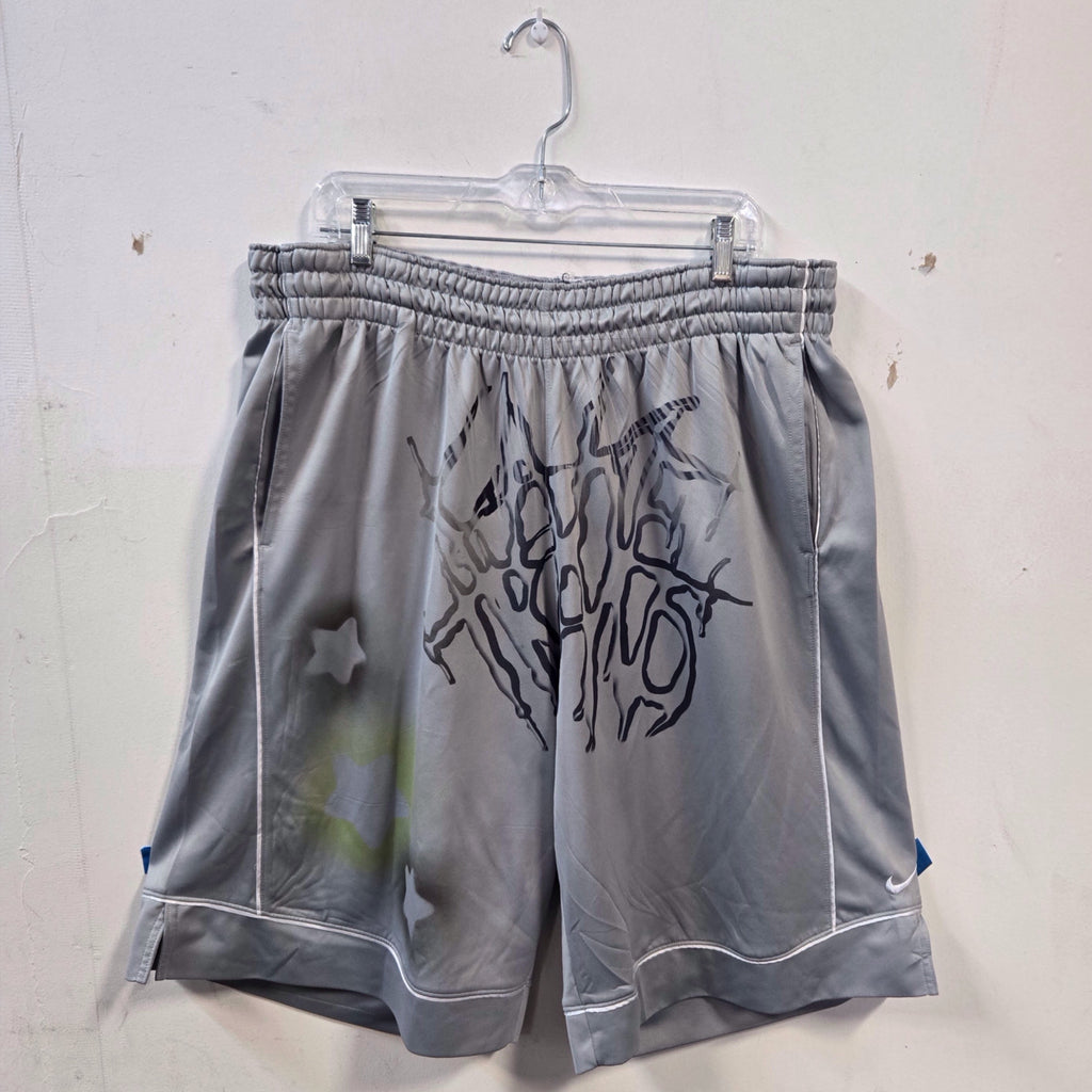 Fake Trans Grey Shorts