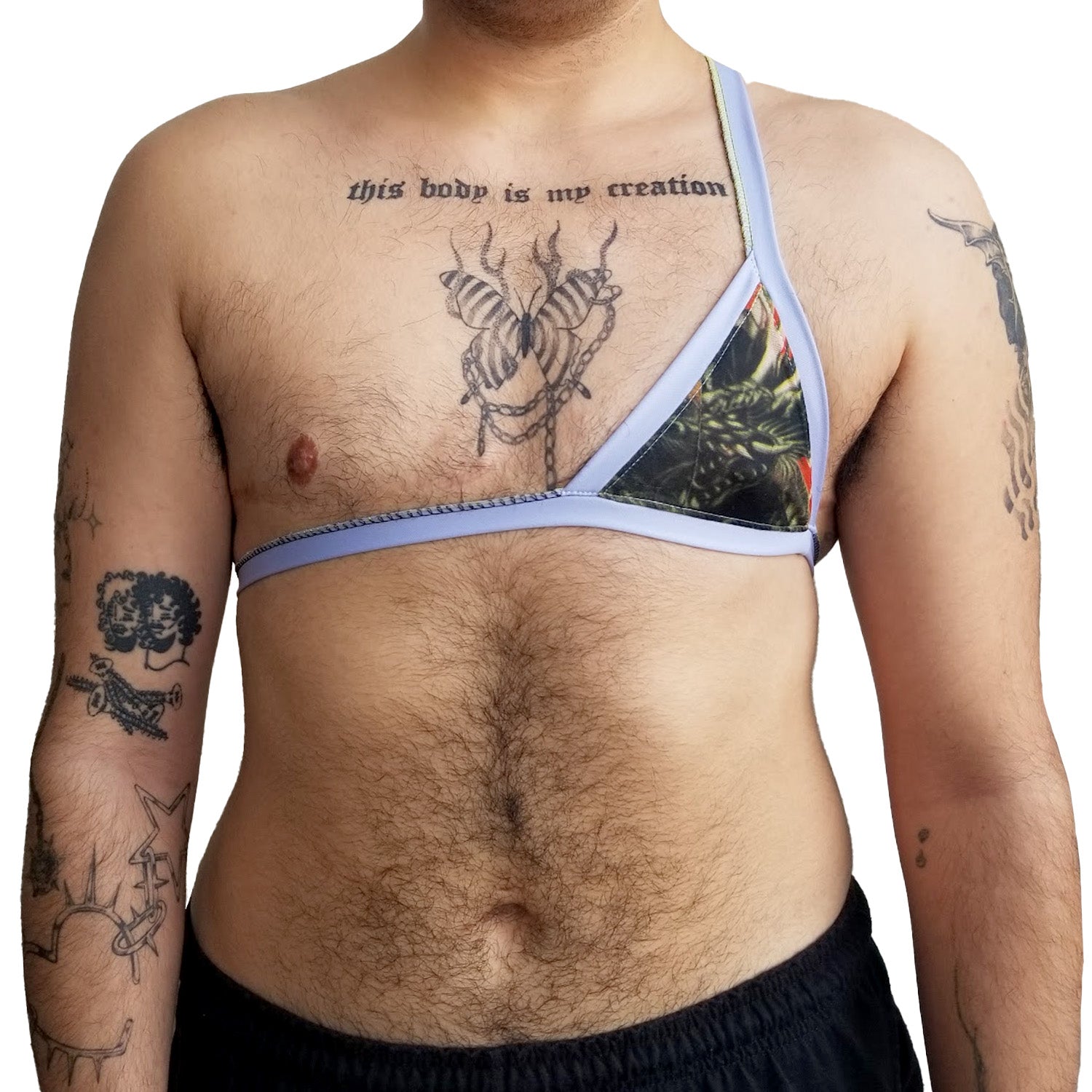 Single Tattoo Bra