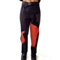 Black x Orange Hole Pants