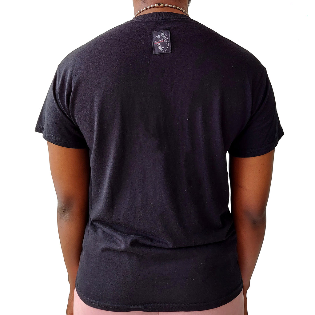 Fake Trans Bleach Patch Shirt