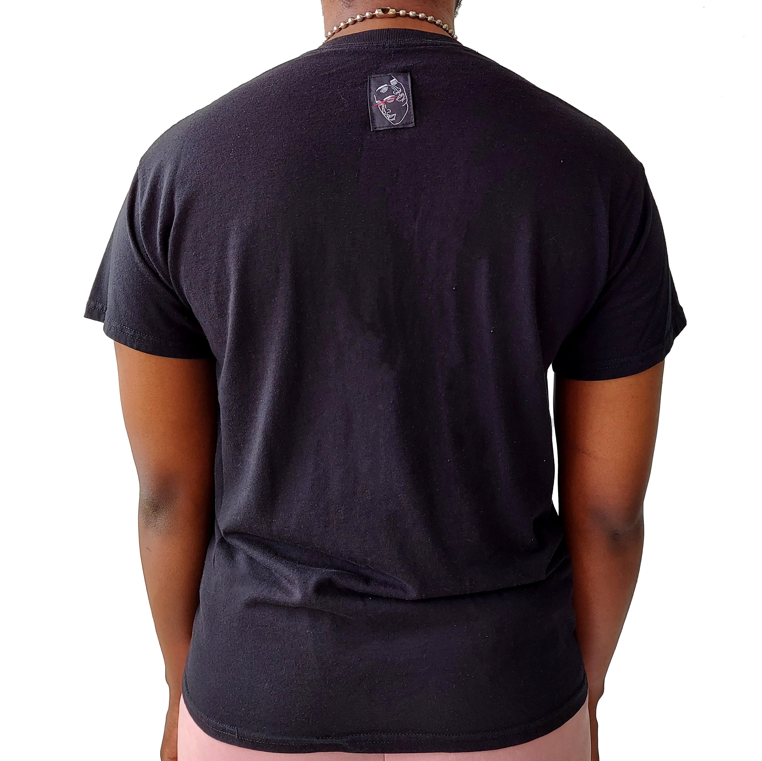 Fake Trans Bleach Patch Shirt