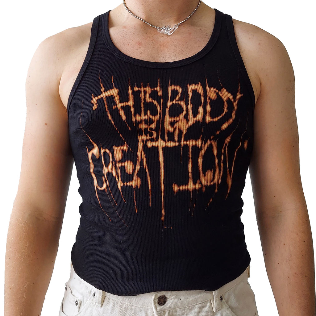 My Creation Bleach Black Tank
