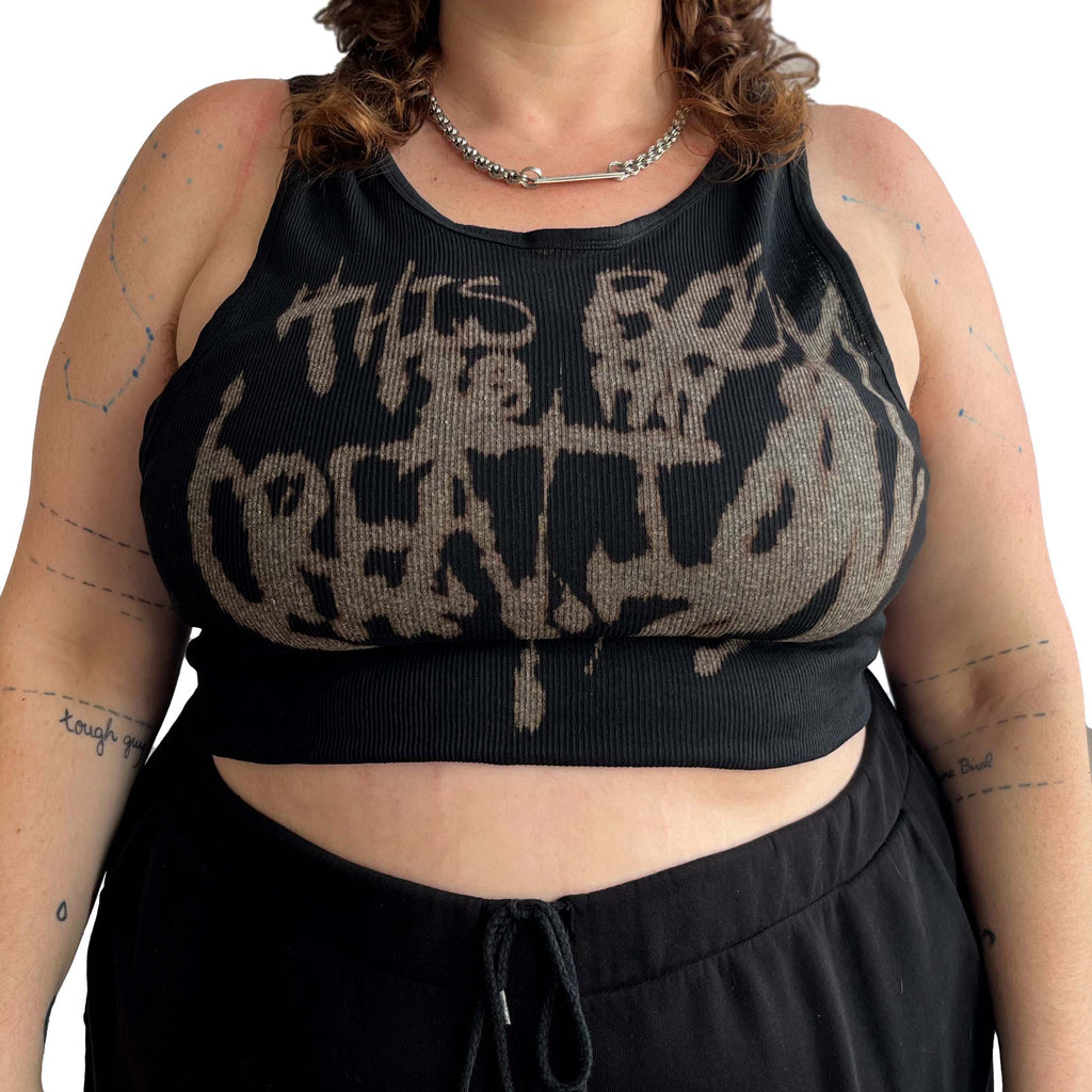 My Creation Bleach Black Tank