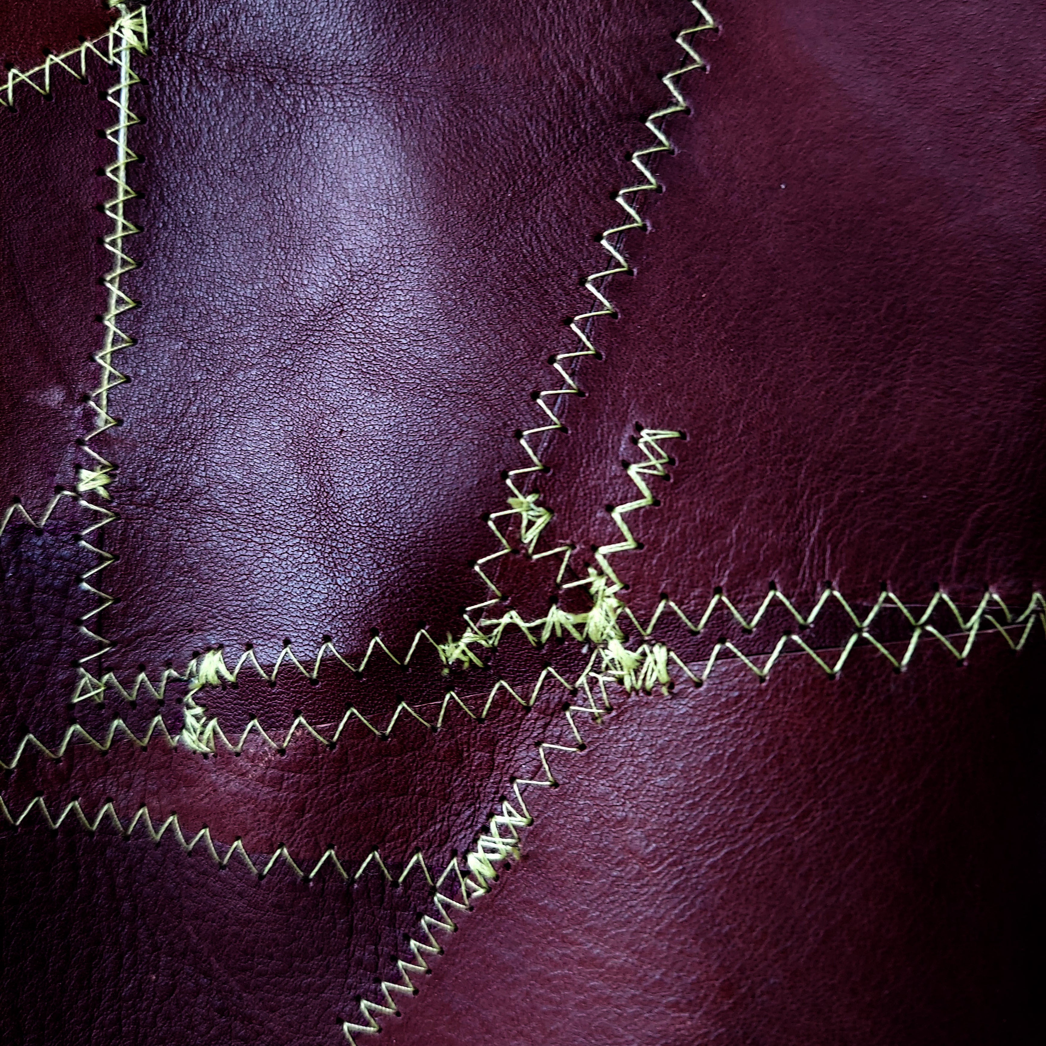 Purple Patchwork Hoodie