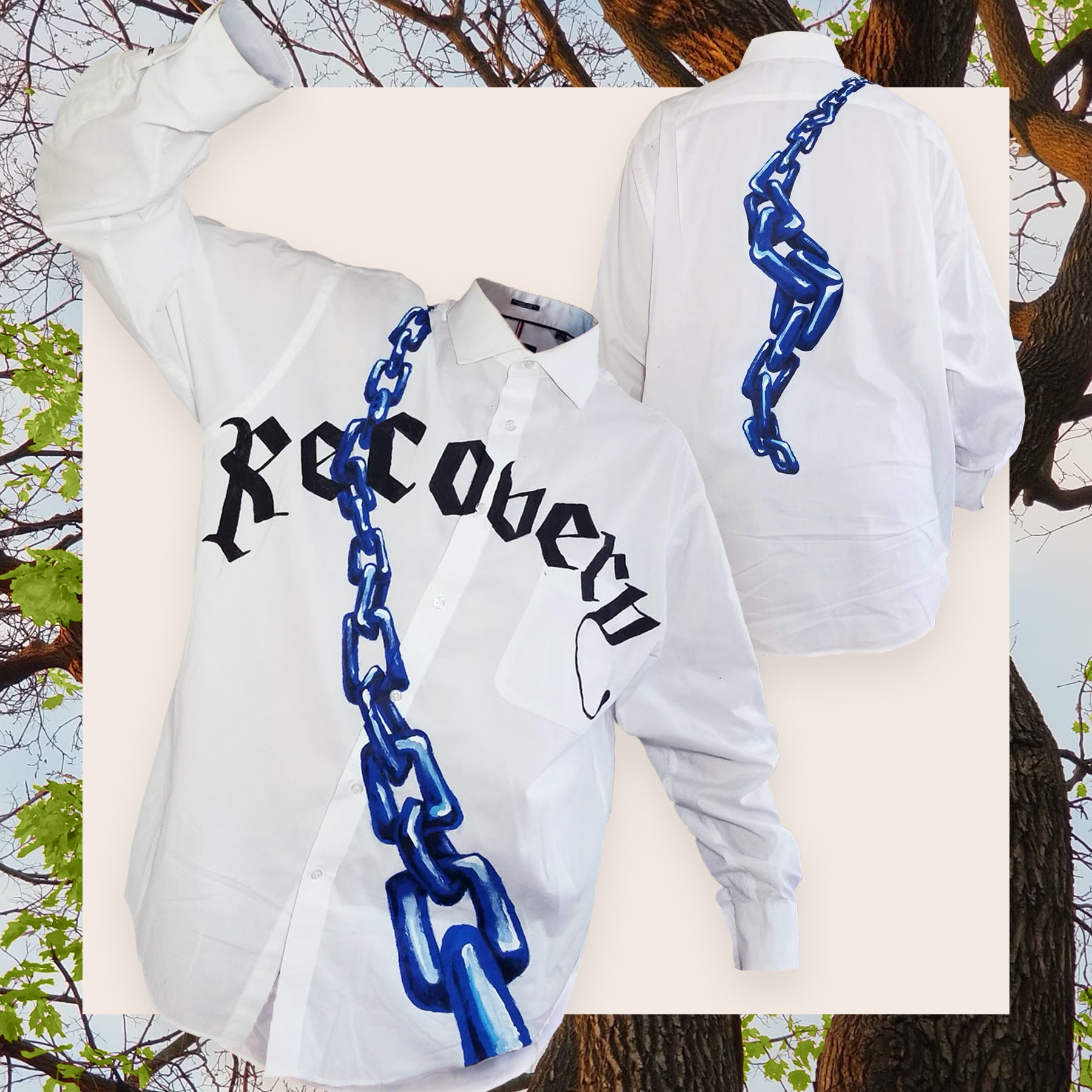 Recovery Button Up XL