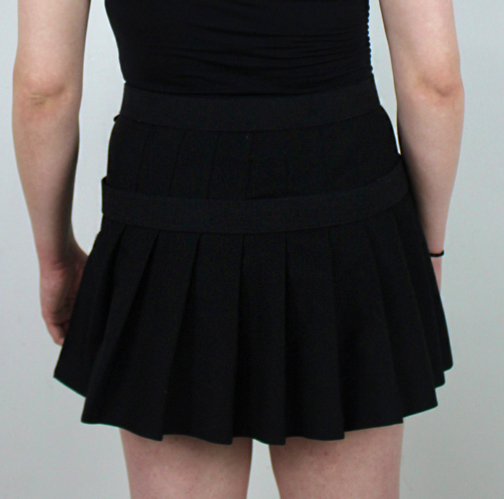 Black Cheer Skirt