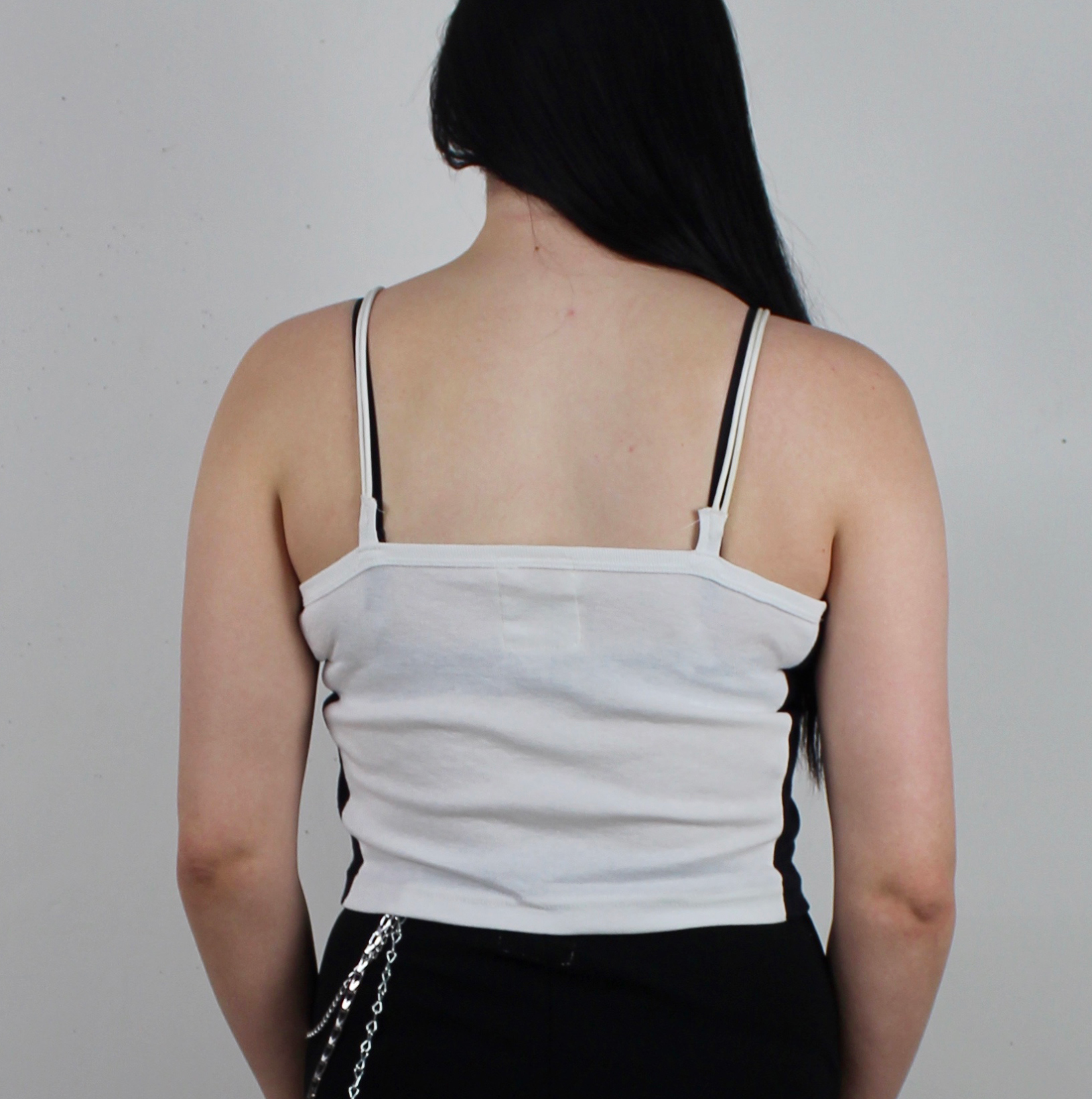 FV Logo B&W Crop Tank