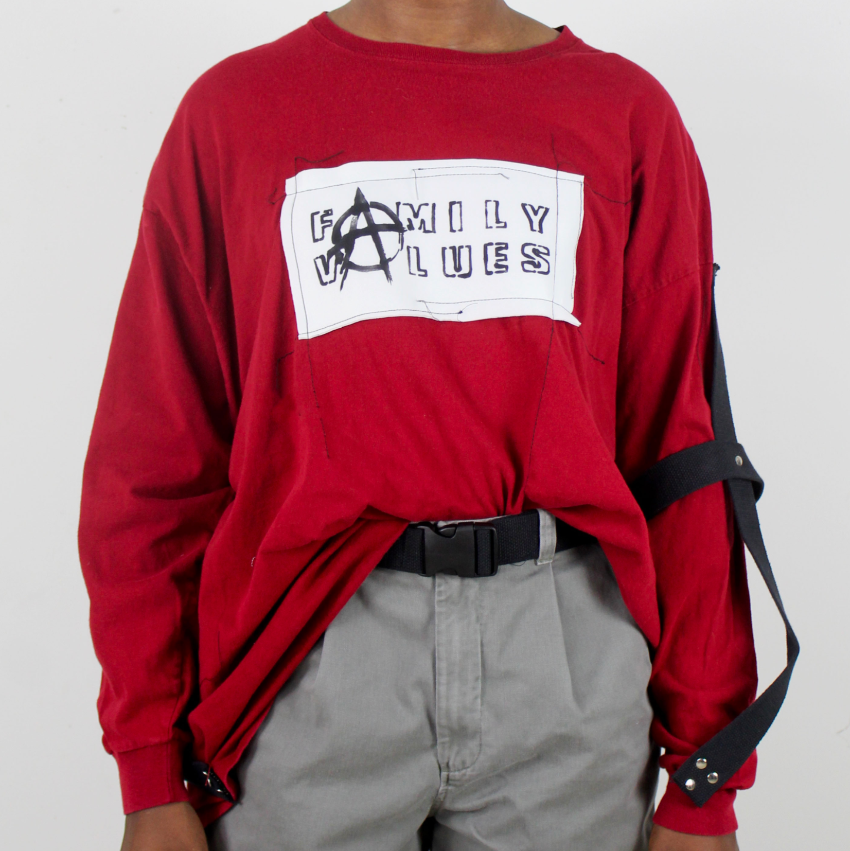 FV Logo Red Long Sleeve w/ Straps