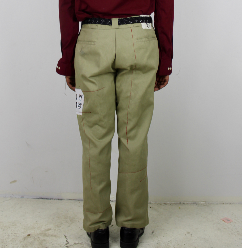 FV Logo Tan Pants