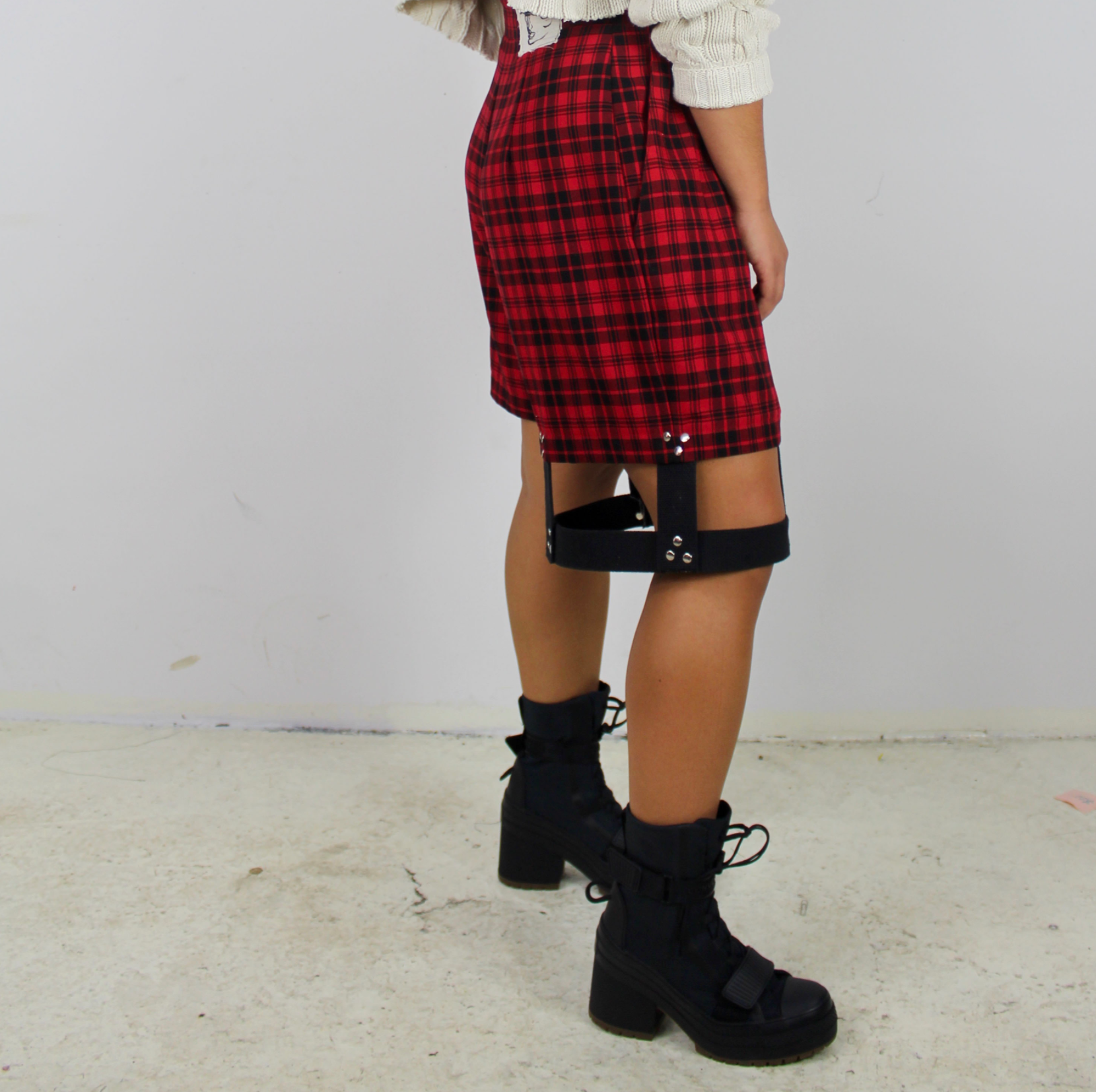 Red Plaid Shorts
