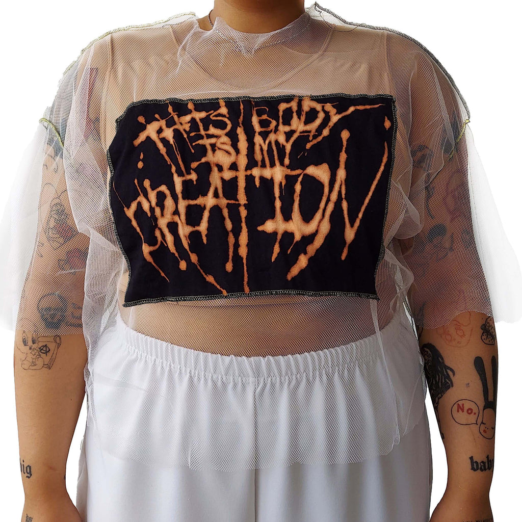 My Creation Bleach Patch Mesh