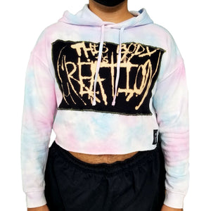 My Creation Crop Hoodie in Cotton Candy